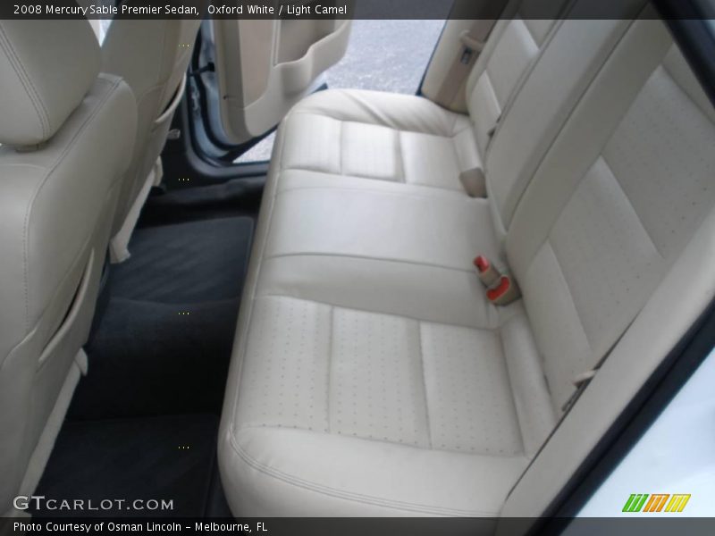 Oxford White / Light Camel 2008 Mercury Sable Premier Sedan