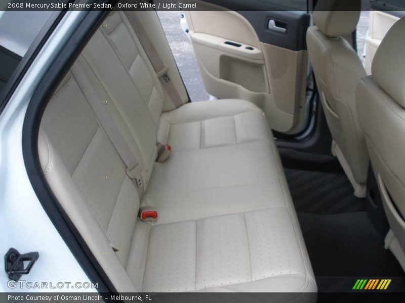 Oxford White / Light Camel 2008 Mercury Sable Premier Sedan