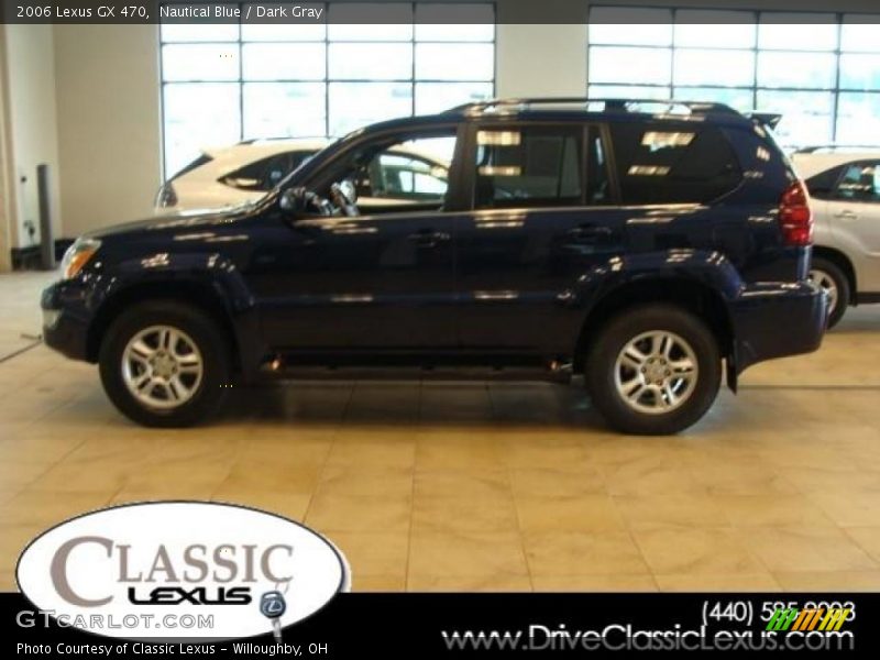 Nautical Blue / Dark Gray 2006 Lexus GX 470