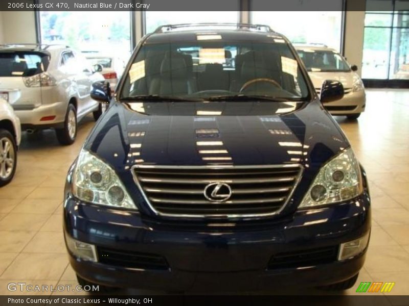 Nautical Blue / Dark Gray 2006 Lexus GX 470
