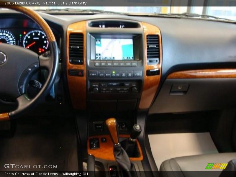 Nautical Blue / Dark Gray 2006 Lexus GX 470