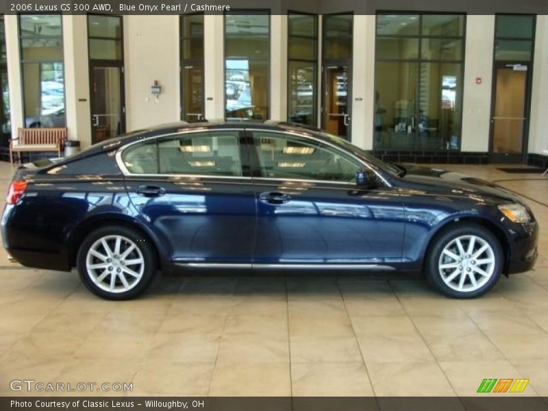 Blue Onyx Pearl / Cashmere 2006 Lexus GS 300 AWD