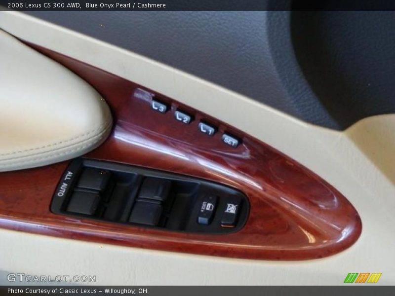 Blue Onyx Pearl / Cashmere 2006 Lexus GS 300 AWD