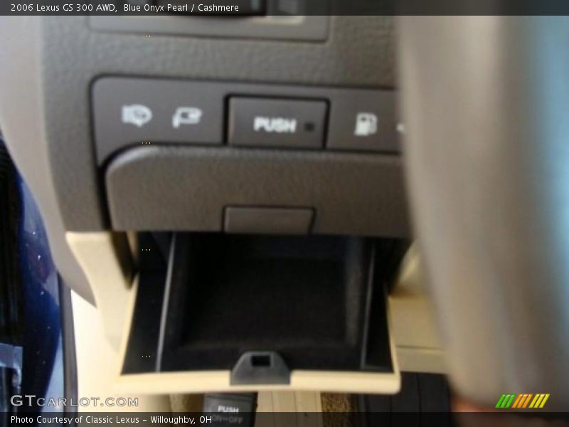 Blue Onyx Pearl / Cashmere 2006 Lexus GS 300 AWD