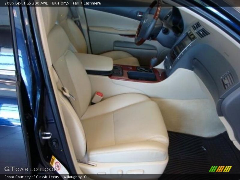 Blue Onyx Pearl / Cashmere 2006 Lexus GS 300 AWD
