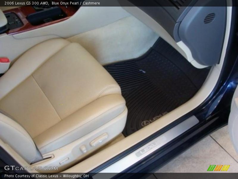 Blue Onyx Pearl / Cashmere 2006 Lexus GS 300 AWD
