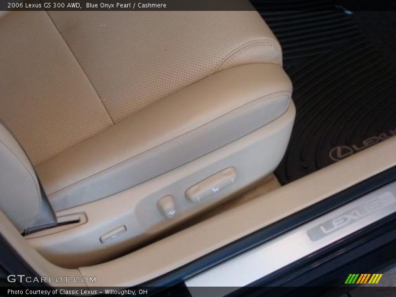 Blue Onyx Pearl / Cashmere 2006 Lexus GS 300 AWD