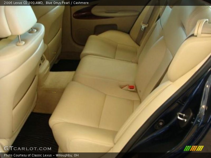 Blue Onyx Pearl / Cashmere 2006 Lexus GS 300 AWD