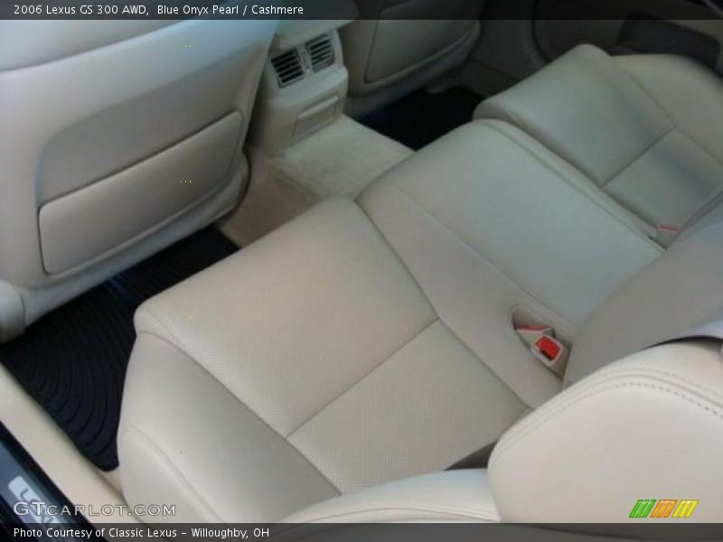Blue Onyx Pearl / Cashmere 2006 Lexus GS 300 AWD