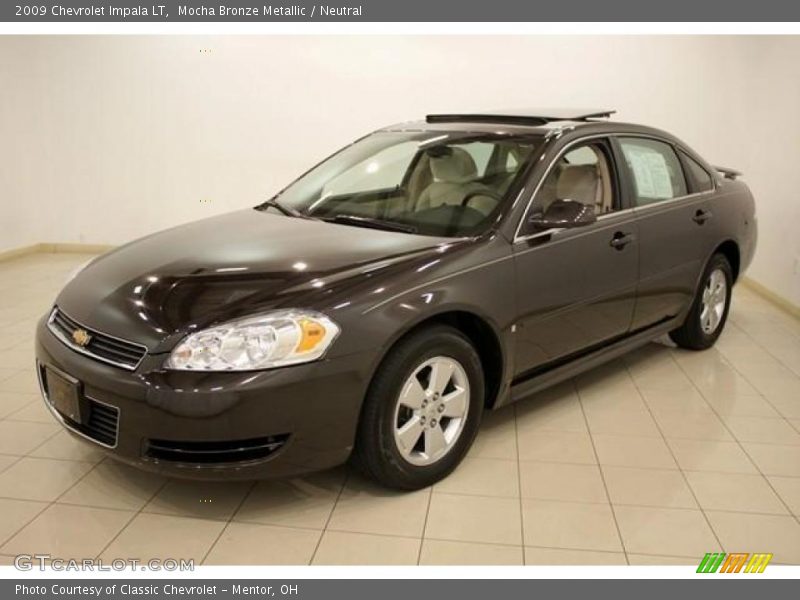 Mocha Bronze Metallic / Neutral 2009 Chevrolet Impala LT