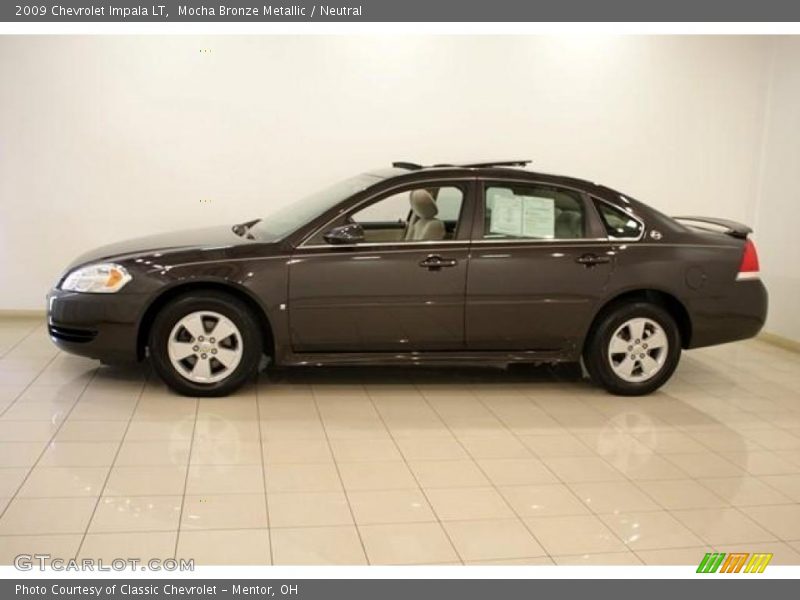 Mocha Bronze Metallic / Neutral 2009 Chevrolet Impala LT