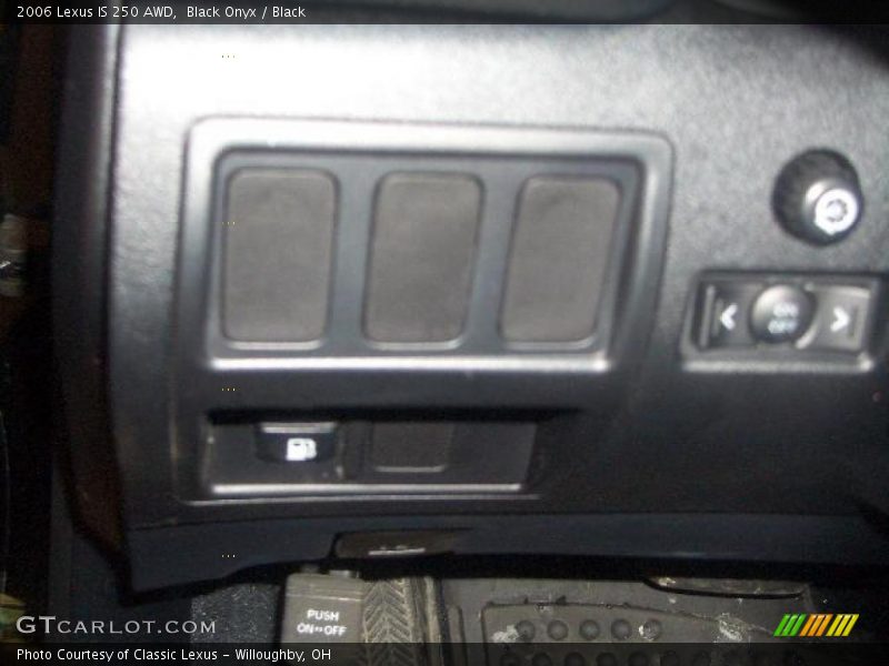 Black Onyx / Black 2006 Lexus IS 250 AWD