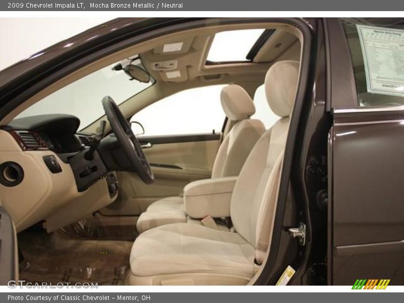 Mocha Bronze Metallic / Neutral 2009 Chevrolet Impala LT