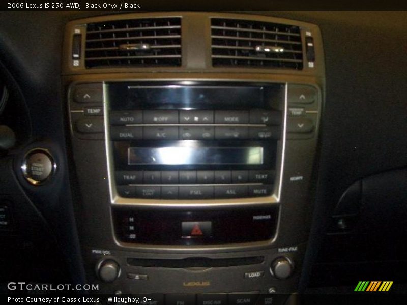 Black Onyx / Black 2006 Lexus IS 250 AWD