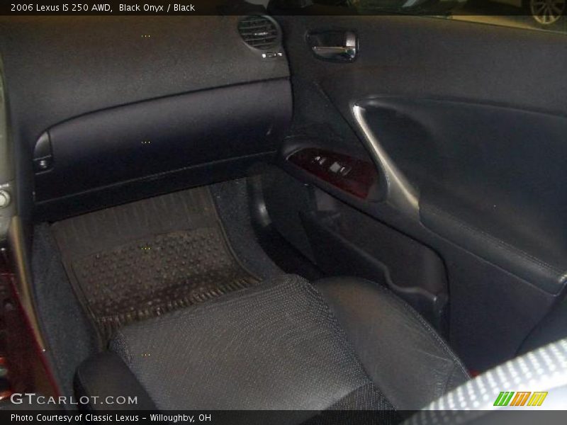 Black Onyx / Black 2006 Lexus IS 250 AWD