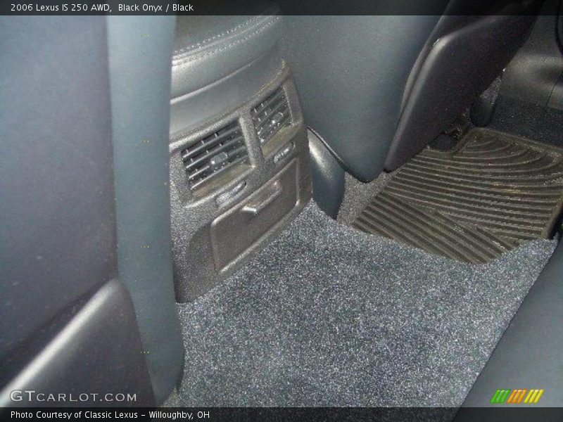 Black Onyx / Black 2006 Lexus IS 250 AWD