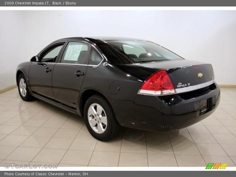 Black / Ebony 2009 Chevrolet Impala LT