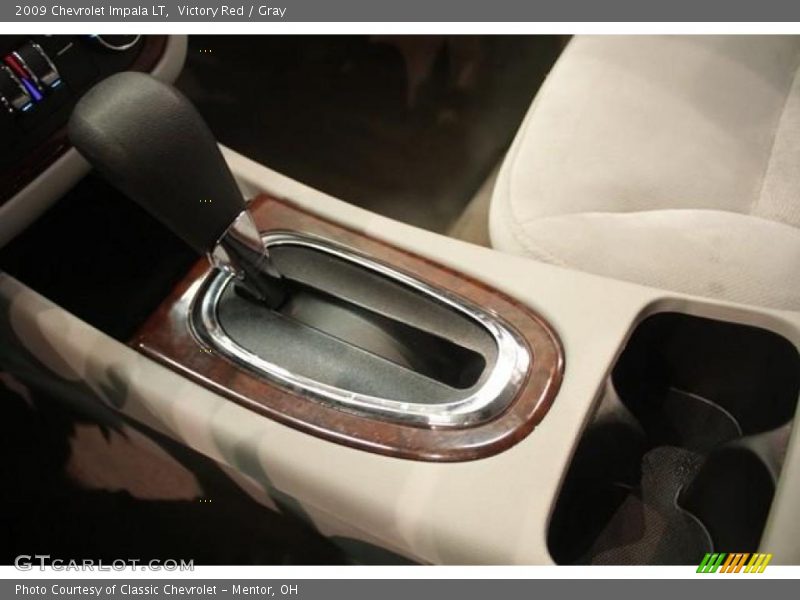 Victory Red / Gray 2009 Chevrolet Impala LT