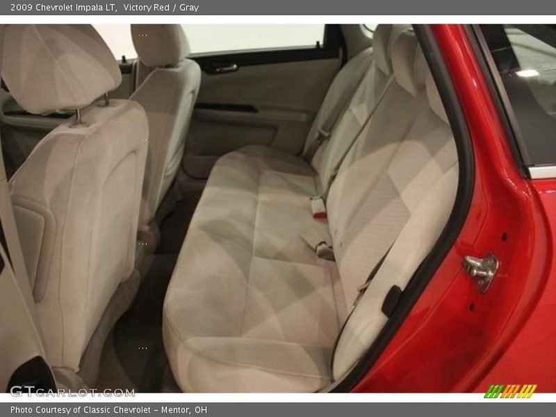 Victory Red / Gray 2009 Chevrolet Impala LT