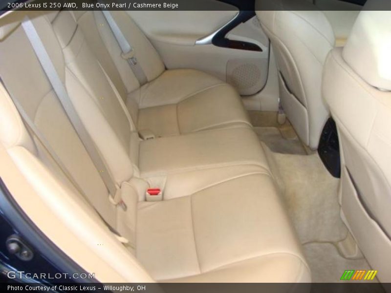 Blue Onyx Pearl / Cashmere Beige 2006 Lexus IS 250 AWD