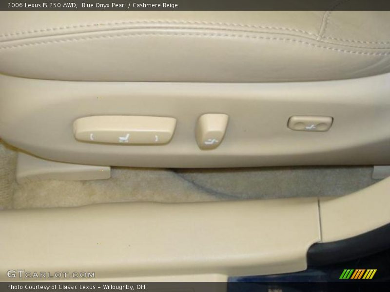 Blue Onyx Pearl / Cashmere Beige 2006 Lexus IS 250 AWD