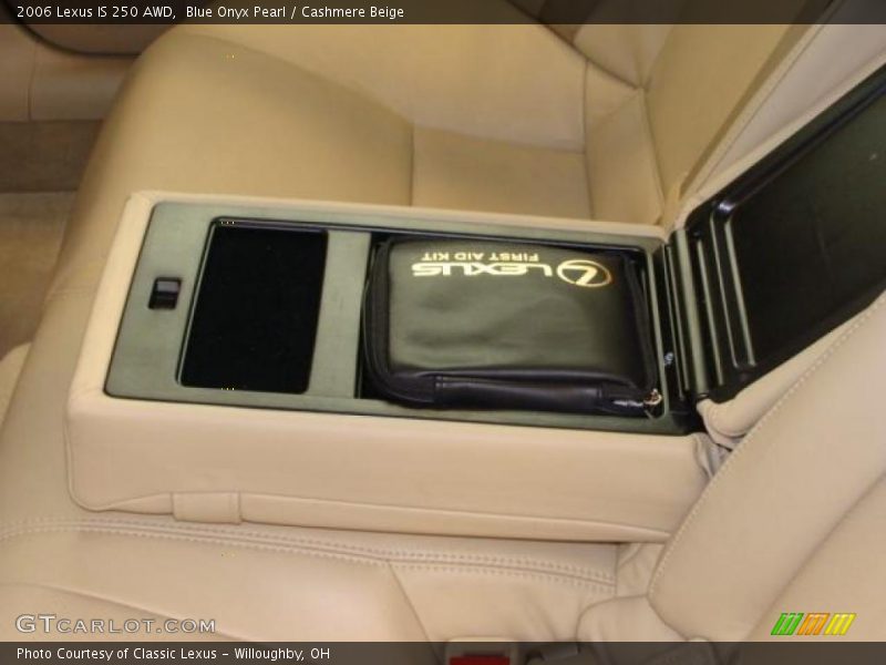 Blue Onyx Pearl / Cashmere Beige 2006 Lexus IS 250 AWD