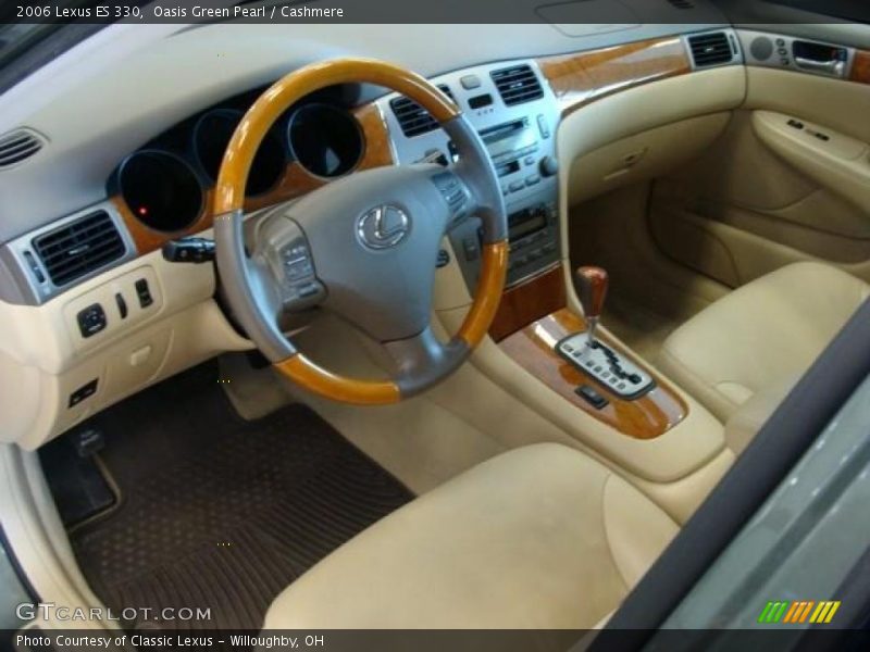 Oasis Green Pearl / Cashmere 2006 Lexus ES 330