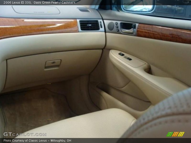 Oasis Green Pearl / Cashmere 2006 Lexus ES 330