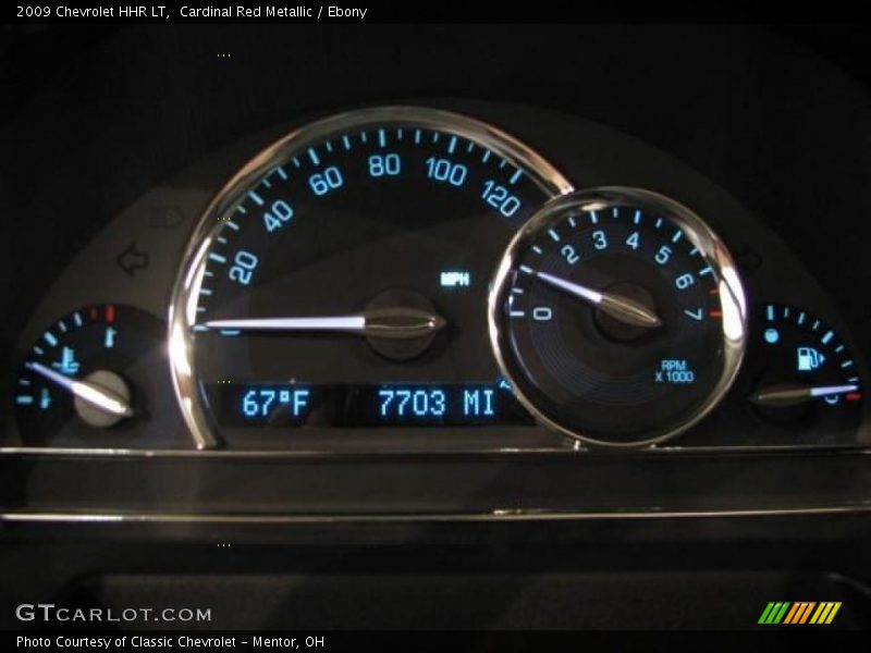 Cardinal Red Metallic / Ebony 2009 Chevrolet HHR LT