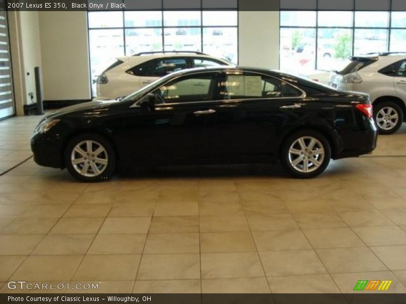 Black Onyx / Black 2007 Lexus ES 350
