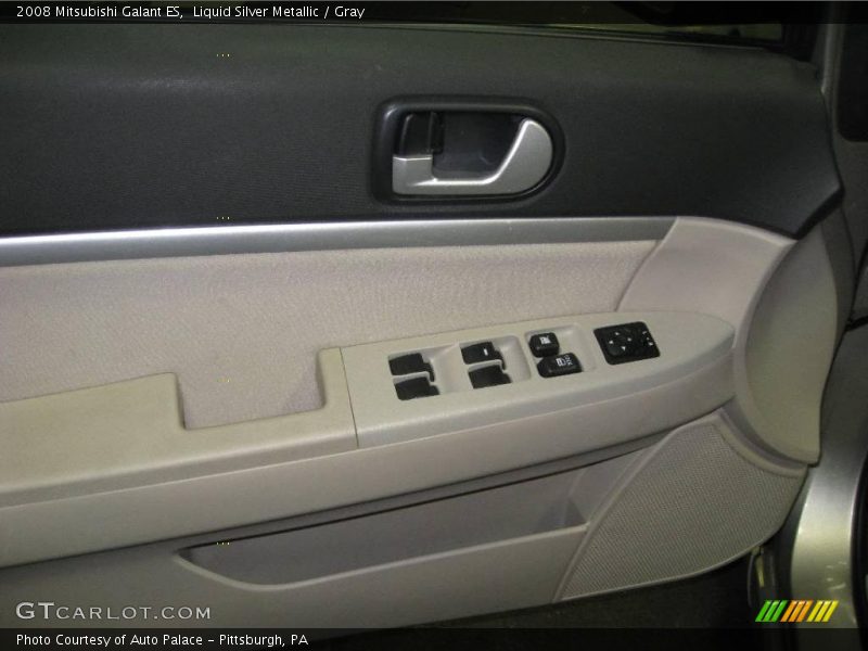 Liquid Silver Metallic / Gray 2008 Mitsubishi Galant ES