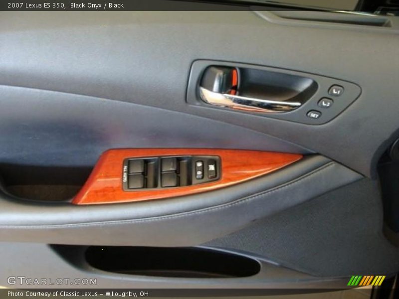 Black Onyx / Black 2007 Lexus ES 350