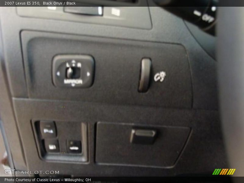 Black Onyx / Black 2007 Lexus ES 350