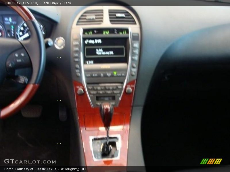Black Onyx / Black 2007 Lexus ES 350