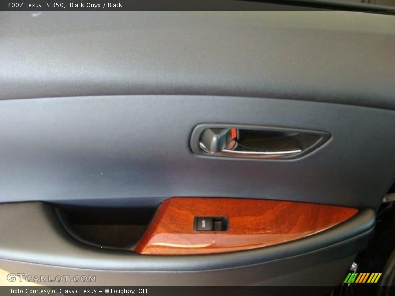 Black Onyx / Black 2007 Lexus ES 350