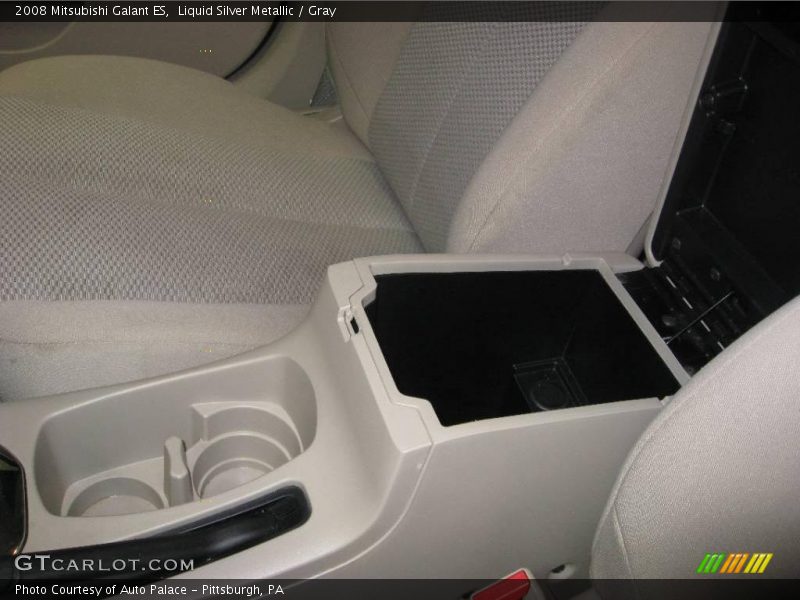 Liquid Silver Metallic / Gray 2008 Mitsubishi Galant ES