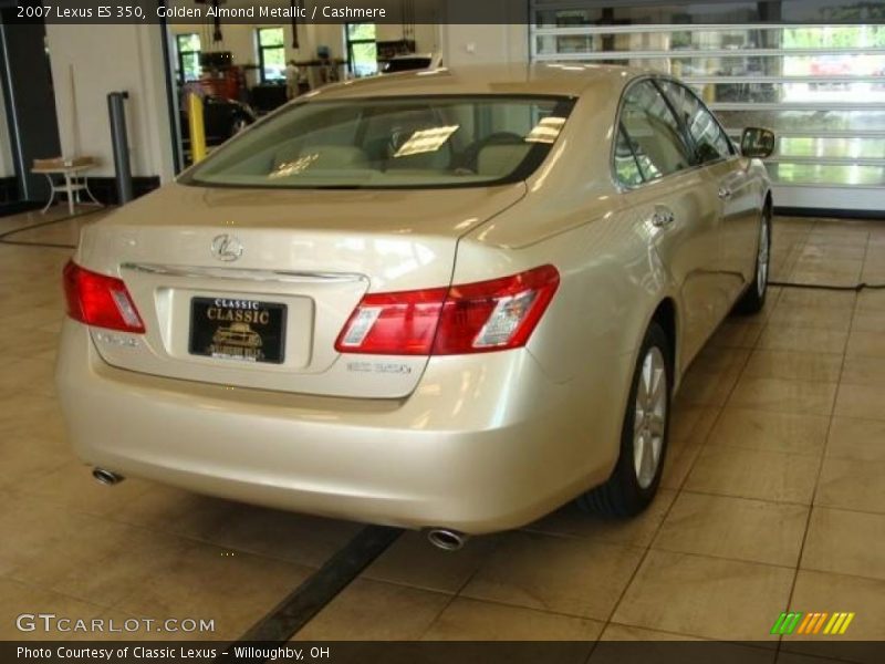 Golden Almond Metallic / Cashmere 2007 Lexus ES 350