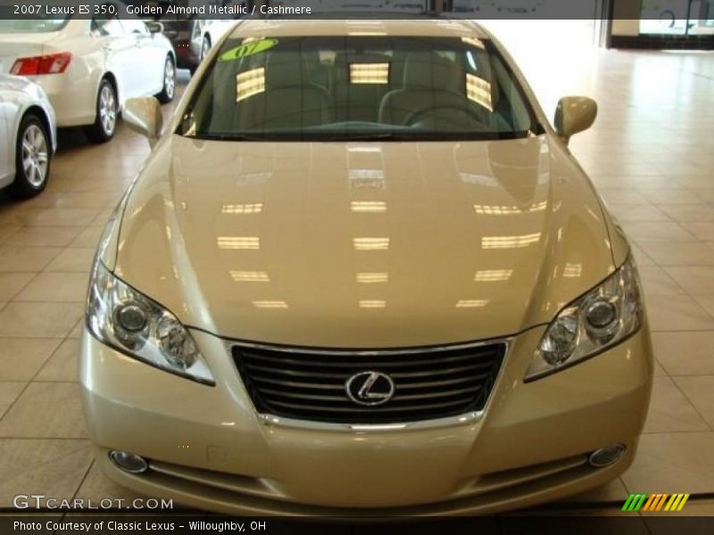 Golden Almond Metallic / Cashmere 2007 Lexus ES 350