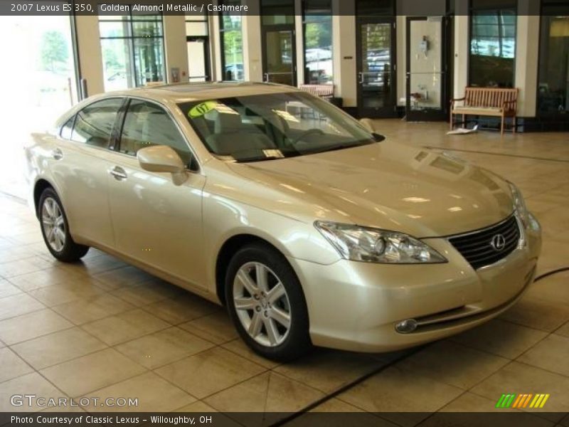 Golden Almond Metallic / Cashmere 2007 Lexus ES 350