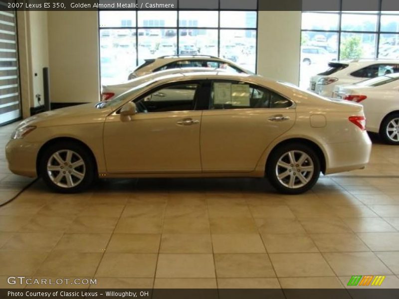 Golden Almond Metallic / Cashmere 2007 Lexus ES 350