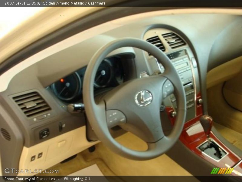 Golden Almond Metallic / Cashmere 2007 Lexus ES 350
