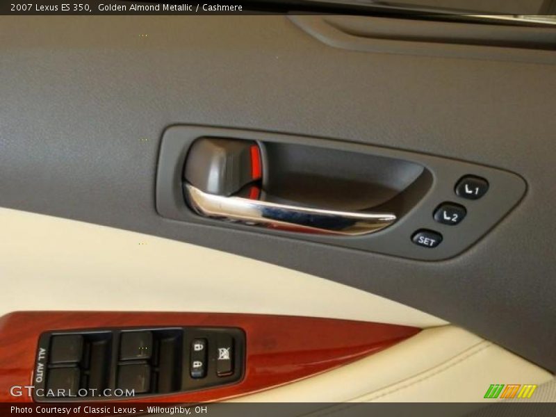 Golden Almond Metallic / Cashmere 2007 Lexus ES 350