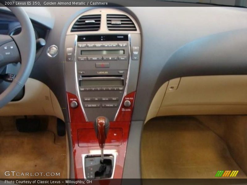 Golden Almond Metallic / Cashmere 2007 Lexus ES 350