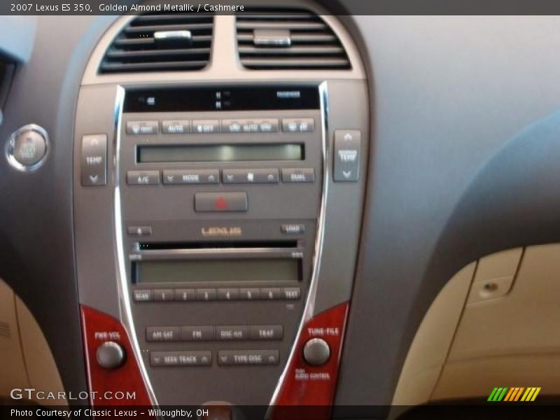 Golden Almond Metallic / Cashmere 2007 Lexus ES 350