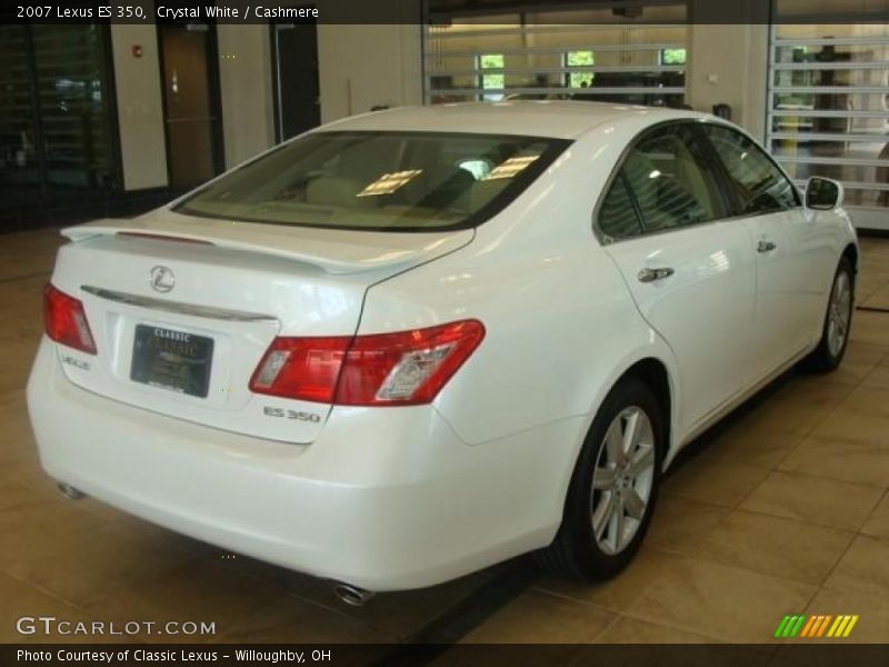 Crystal White / Cashmere 2007 Lexus ES 350