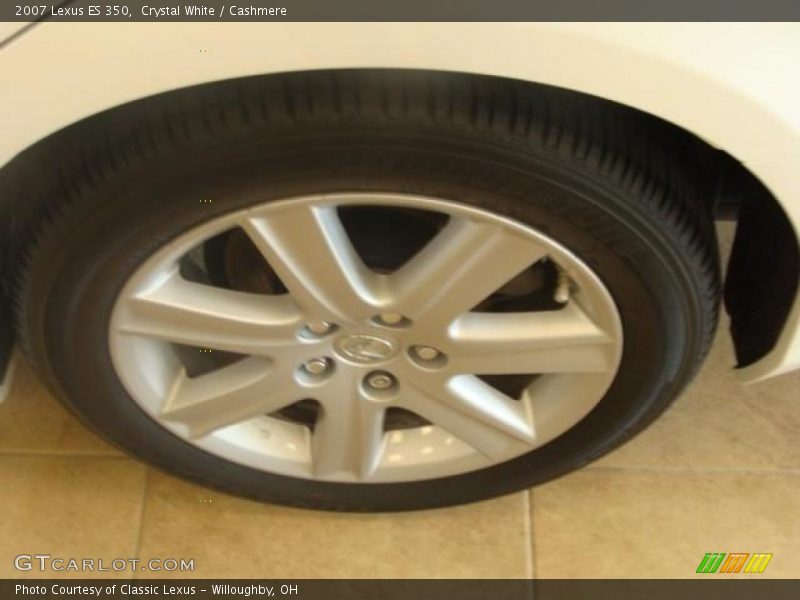 Crystal White / Cashmere 2007 Lexus ES 350