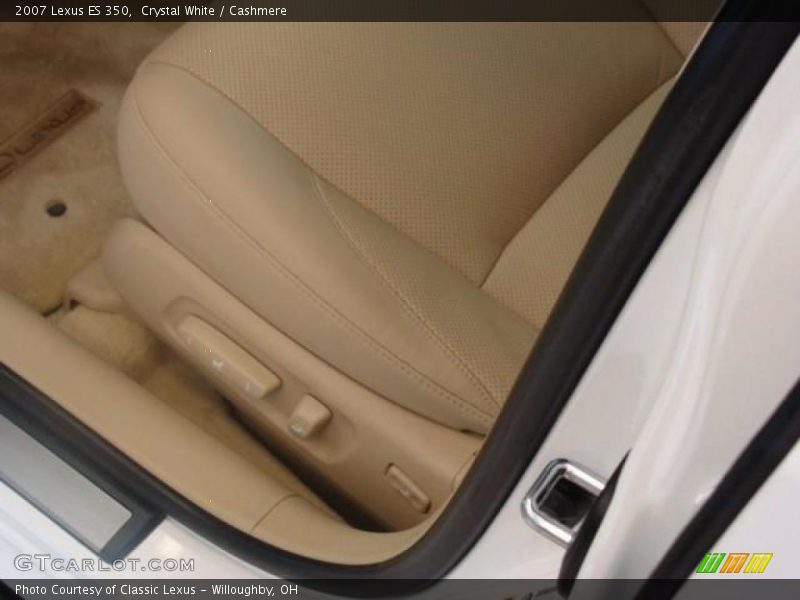 Crystal White / Cashmere 2007 Lexus ES 350