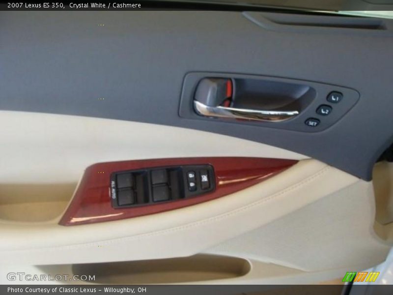 Crystal White / Cashmere 2007 Lexus ES 350