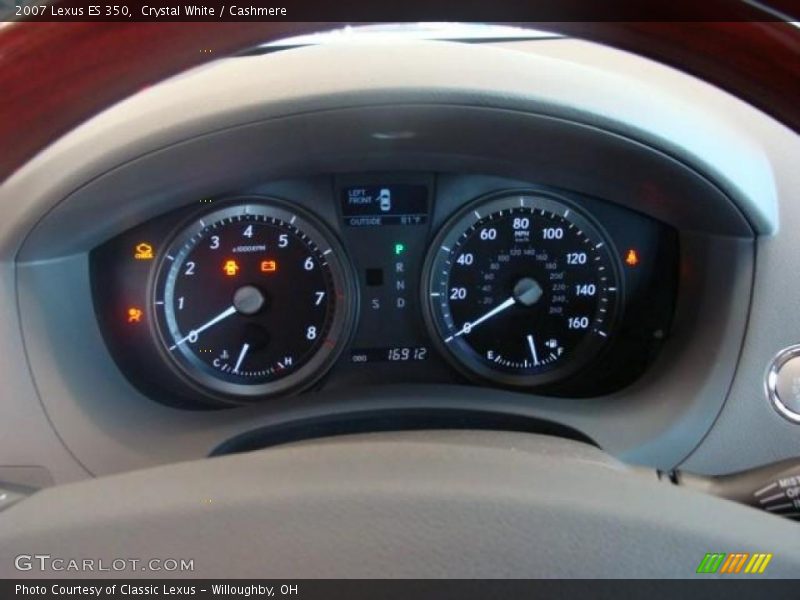 Crystal White / Cashmere 2007 Lexus ES 350