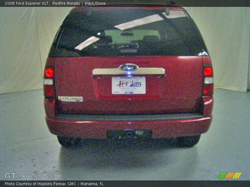 Redfire Metallic / Black/Stone 2008 Ford Explorer XLT